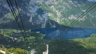 Bohinj from Vogel Cable car- tailor-made trips Slovenia Europe