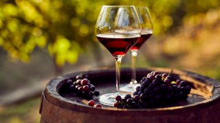 red wine in the vineyard - Tailor-made tours Montenegro Europe