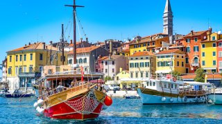The port of Rovinj Istria - tailor-made tours Croatia Europe
