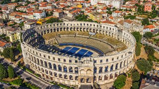 amphitheatre of pula Istria - gourmet experiences Croatia Europe