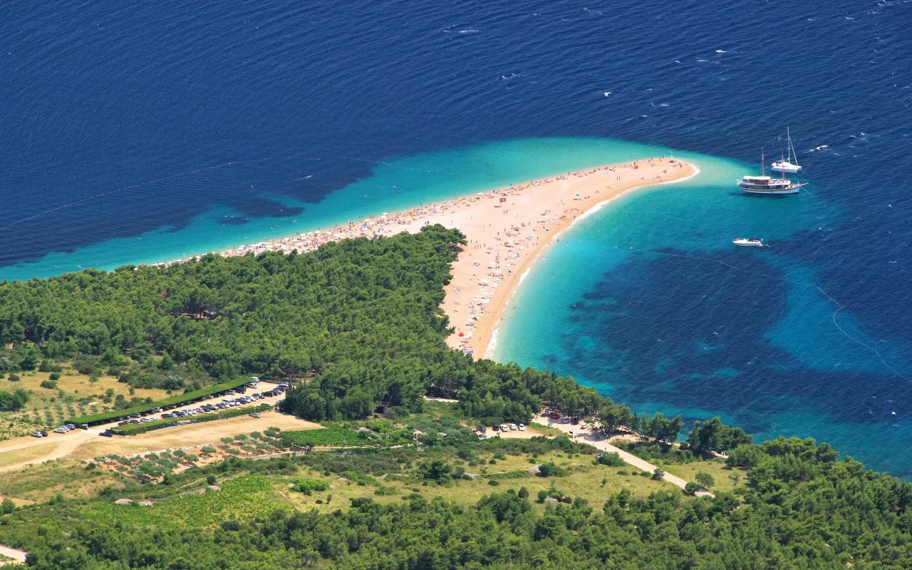 zlatni rat bol Brac Island - tailor-made cultural trips Croatia Europe