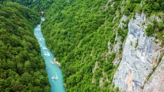 Mountain river Tara - tailor-made trips Montenegro Europe