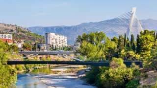 Moraca river Podgorica -tailor-made tours Montenegro Europe