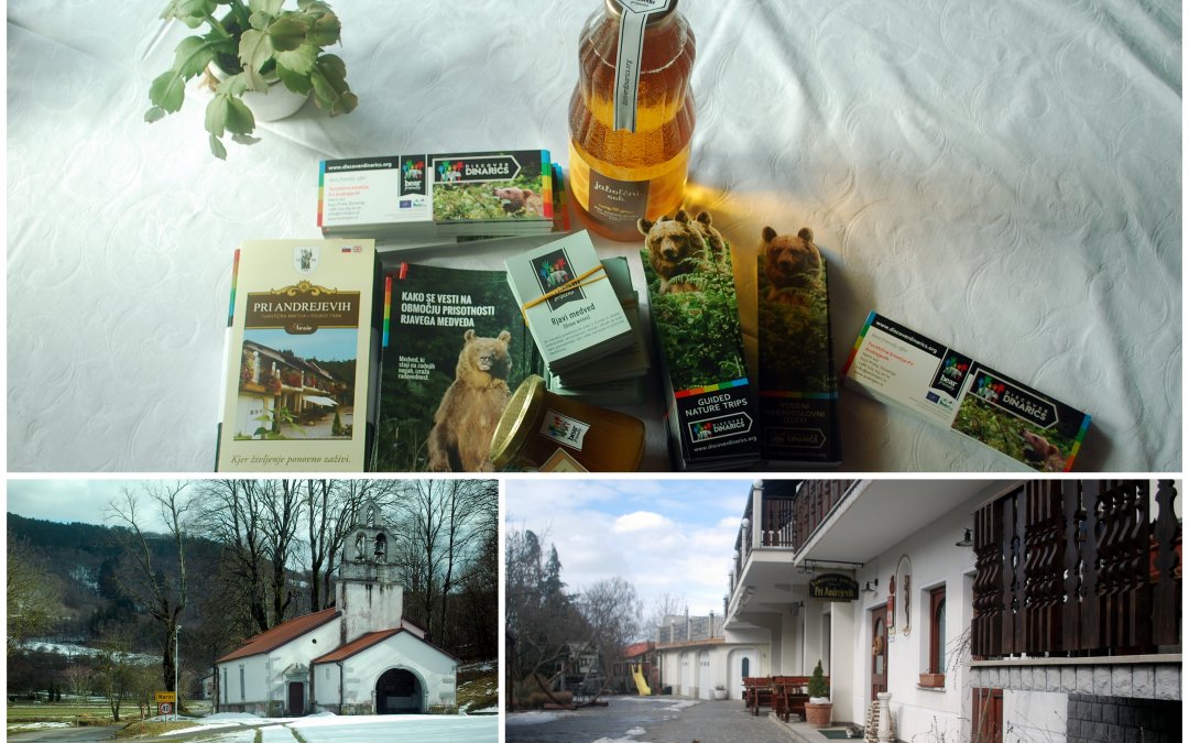 Bear friendly products from the tourist farm “Pri Andrejevih”